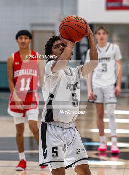 Thumbnail 1 in Aztec vs. Bernalillo ( Al Armendariz Tournament at Capital ) photogallery.