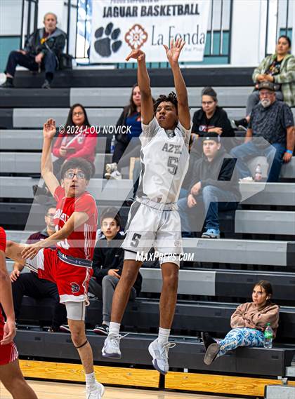 Thumbnail 3 in Aztec vs. Bernalillo ( Al Armendariz Tournament at Capital ) photogallery.