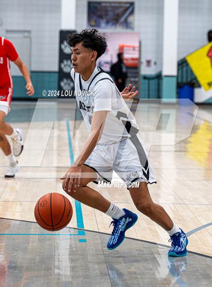 Thumbnail 1 in Aztec vs. Bernalillo ( Al Armendariz Tournament at Capital ) photogallery.