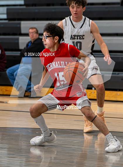 Thumbnail 3 in Aztec vs. Bernalillo ( Al Armendariz Tournament at Capital ) photogallery.