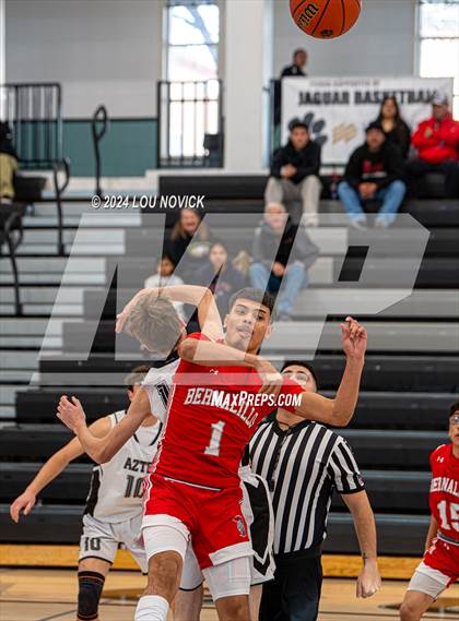 Thumbnail 1 in Aztec vs. Bernalillo ( Al Armendariz Tournament at Capital ) photogallery.