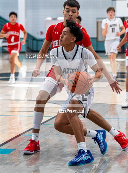 Thumbnail 2 in Aztec vs. Bernalillo ( Al Armendariz Tournament at Capital ) photogallery.