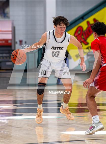 Thumbnail 1 in Aztec vs. Bernalillo ( Al Armendariz Tournament at Capital ) photogallery.
