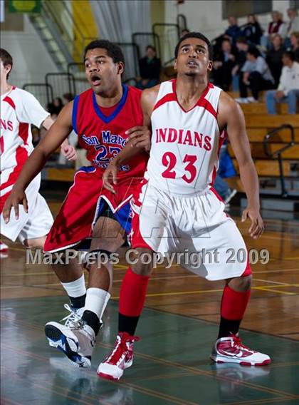 Thumbnail 2 in Burroughs vs. San Marcos (Santa Barbara Holiday Classic) photogallery.