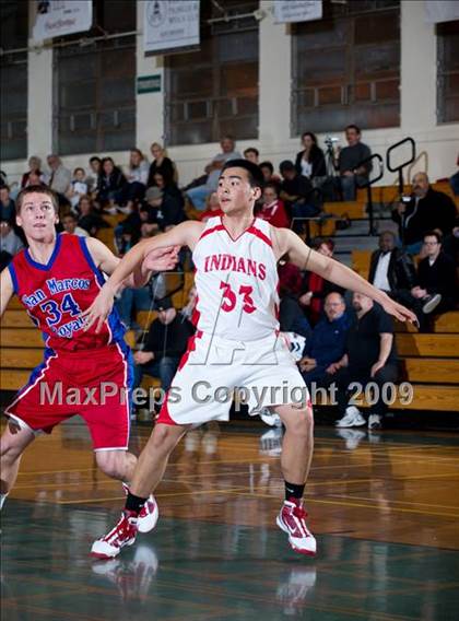 Thumbnail 1 in Burroughs vs. San Marcos (Santa Barbara Holiday Classic) photogallery.