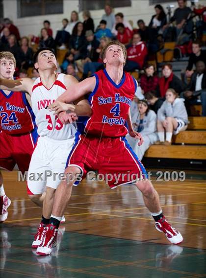 Thumbnail 1 in Burroughs vs. San Marcos (Santa Barbara Holiday Classic) photogallery.
