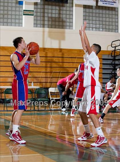Thumbnail 2 in Burroughs vs. San Marcos (Santa Barbara Holiday Classic) photogallery.