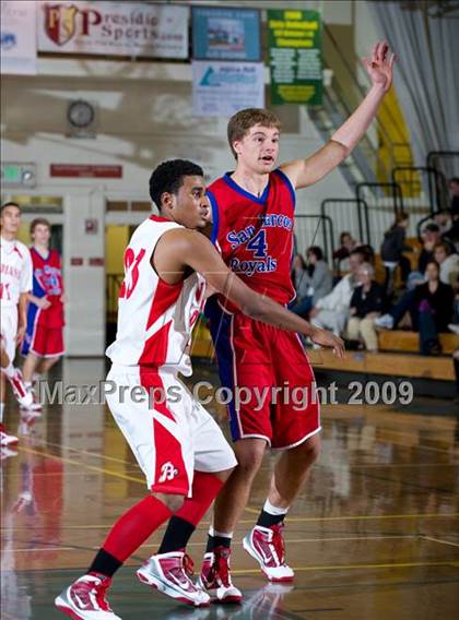 Thumbnail 2 in Burroughs vs. San Marcos (Santa Barbara Holiday Classic) photogallery.