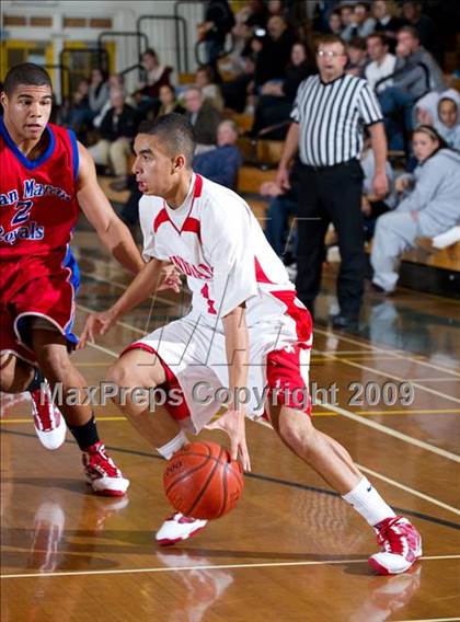 Thumbnail 2 in Burroughs vs. San Marcos (Santa Barbara Holiday Classic) photogallery.