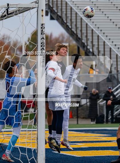 Thumbnail 1 in MSHAA D-4 Final:  Leland vs. University Liggett photogallery.