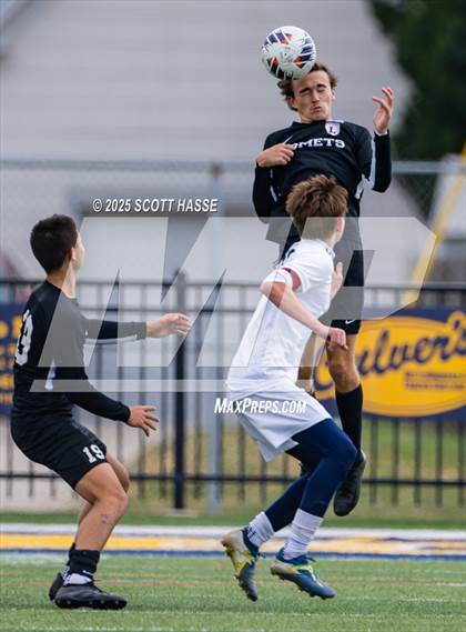 Thumbnail 1 in MSHAA D-4 Final:  Leland vs. University Liggett photogallery.