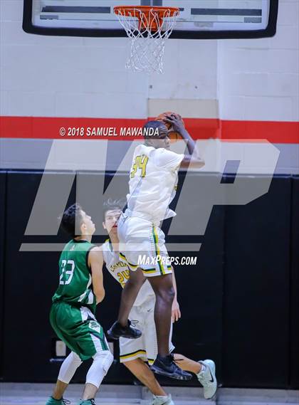 Thumbnail 3 in Granada Hills Charter vs canyon (Hart Holiday Classic) photogallery.