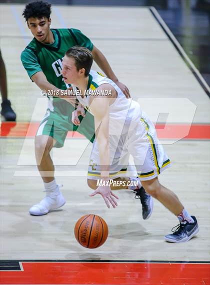Thumbnail 1 in Granada Hills Charter vs canyon (Hart Holiday Classic) photogallery.