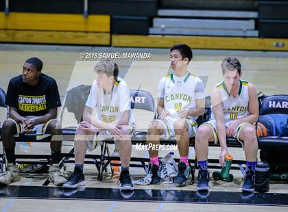 Thumbnail 3 in Granada Hills Charter vs canyon (Hart Holiday Classic) photogallery.