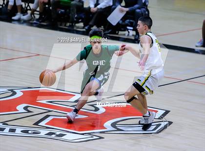 Thumbnail 3 in Granada Hills Charter vs canyon (Hart Holiday Classic) photogallery.