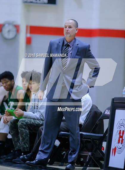 Thumbnail 2 in Granada Hills Charter vs canyon (Hart Holiday Classic) photogallery.