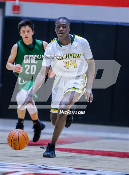 Thumbnail 2 in Granada Hills Charter vs canyon (Hart Holiday Classic) photogallery.