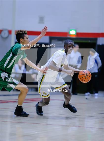 Thumbnail 3 in Granada Hills Charter vs canyon (Hart Holiday Classic) photogallery.