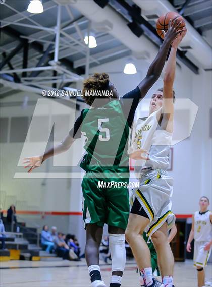 Thumbnail 2 in Granada Hills Charter vs canyon (Hart Holiday Classic) photogallery.