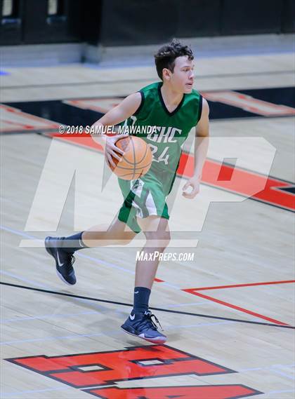Thumbnail 1 in Granada Hills Charter vs canyon (Hart Holiday Classic) photogallery.