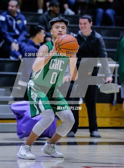 Thumbnail 3 in Granada Hills Charter vs canyon (Hart Holiday Classic) photogallery.