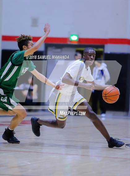 Thumbnail 1 in Granada Hills Charter vs canyon (Hart Holiday Classic) photogallery.