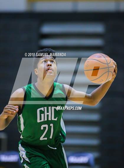 Thumbnail 3 in Granada Hills Charter vs canyon (Hart Holiday Classic) photogallery.