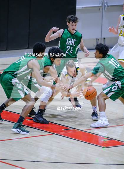 Thumbnail 1 in Granada Hills Charter vs canyon (Hart Holiday Classic) photogallery.