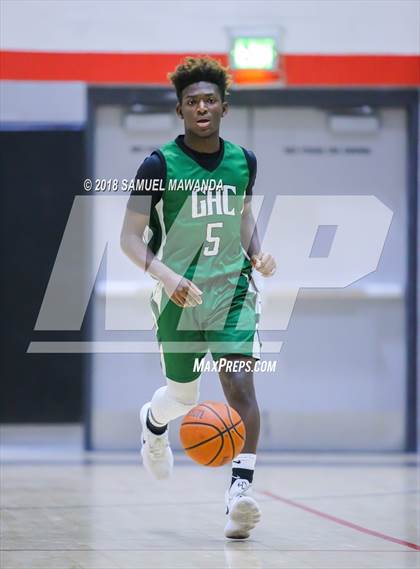 Thumbnail 3 in Granada Hills Charter vs canyon (Hart Holiday Classic) photogallery.