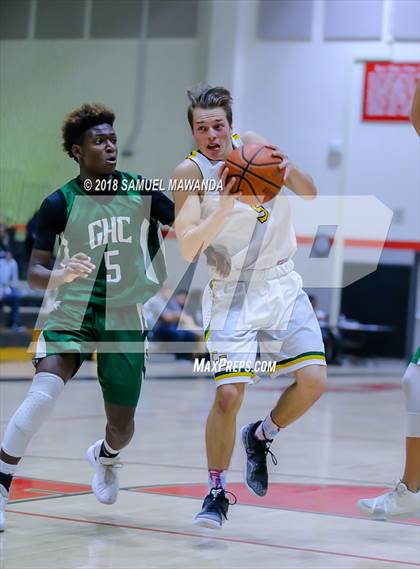 Thumbnail 3 in Granada Hills Charter vs canyon (Hart Holiday Classic) photogallery.