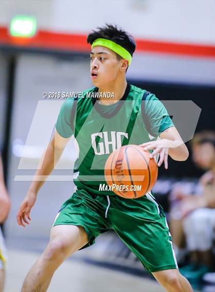 Thumbnail 2 in Granada Hills Charter vs canyon (Hart Holiday Classic) photogallery.