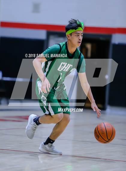 Thumbnail 1 in Granada Hills Charter vs canyon (Hart Holiday Classic) photogallery.