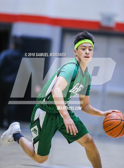 Thumbnail 3 in Granada Hills Charter vs canyon (Hart Holiday Classic) photogallery.