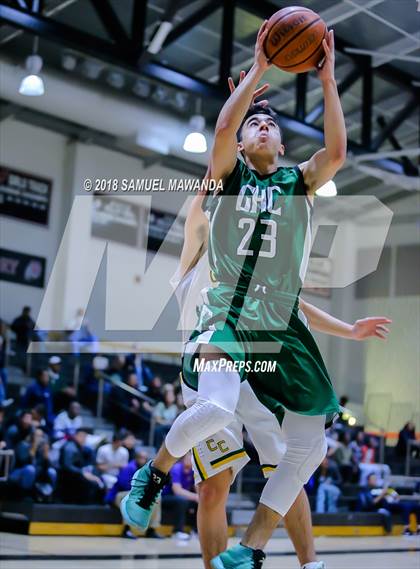 Thumbnail 1 in Granada Hills Charter vs canyon (Hart Holiday Classic) photogallery.