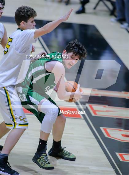 Thumbnail 2 in Granada Hills Charter vs canyon (Hart Holiday Classic) photogallery.