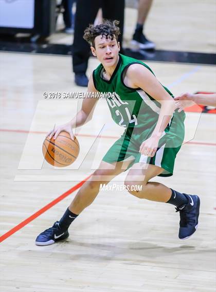 Thumbnail 3 in Granada Hills Charter vs canyon (Hart Holiday Classic) photogallery.
