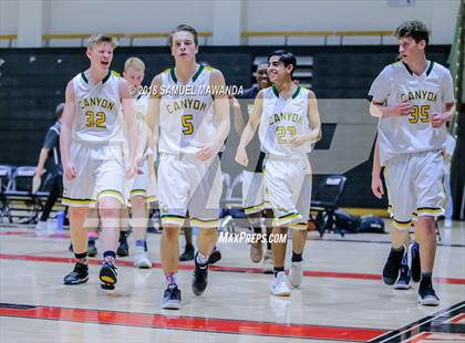 Thumbnail 2 in Granada Hills Charter vs canyon (Hart Holiday Classic) photogallery.