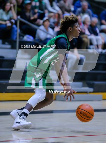 Thumbnail 1 in Granada Hills Charter vs canyon (Hart Holiday Classic) photogallery.