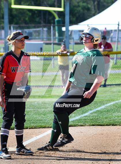 Thumbnail 3 in Wilson /Edison/Early College @ Rush-Henrietta (NY Section 5 Quarterfinal) photogallery.
