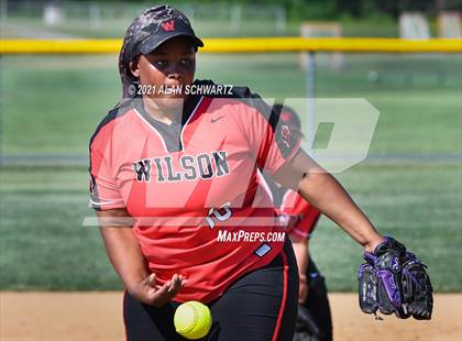 Thumbnail 2 in Wilson /Edison/Early College @ Rush-Henrietta (NY Section 5 Quarterfinal) photogallery.