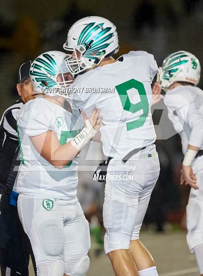 Thumbnail 3 in St. Bernard's vs. East Nicolaus (CIF Regional 6-AA Final) photogallery.