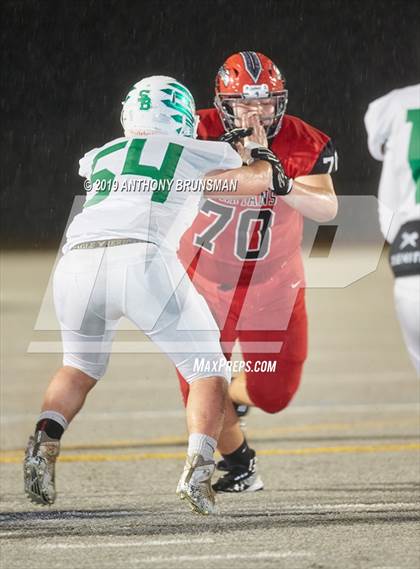 Thumbnail 1 in St. Bernard's vs. East Nicolaus (CIF Regional 6-AA Final) photogallery.