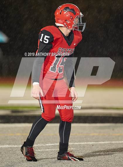 Thumbnail 2 in St. Bernard's vs. East Nicolaus (CIF Regional 6-AA Final) photogallery.