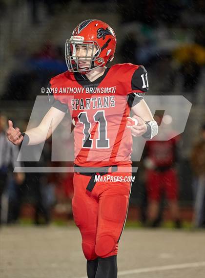 Thumbnail 3 in St. Bernard's vs. East Nicolaus (CIF Regional 6-AA Final) photogallery.