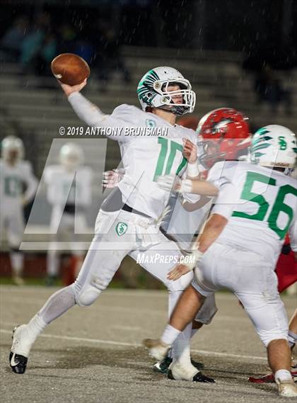 Thumbnail 2 in St. Bernard's vs. East Nicolaus (CIF Regional 6-AA Final) photogallery.