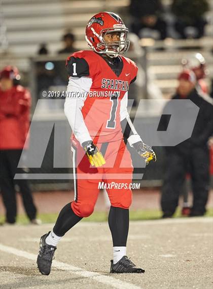 Thumbnail 1 in St. Bernard's vs. East Nicolaus (CIF Regional 6-AA Final) photogallery.