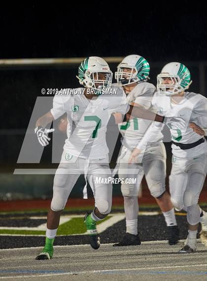 Thumbnail 1 in St. Bernard's vs. East Nicolaus (CIF Regional 6-AA Final) photogallery.