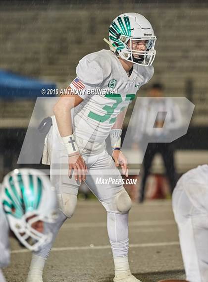Thumbnail 2 in St. Bernard's vs. East Nicolaus (CIF Regional 6-AA Final) photogallery.