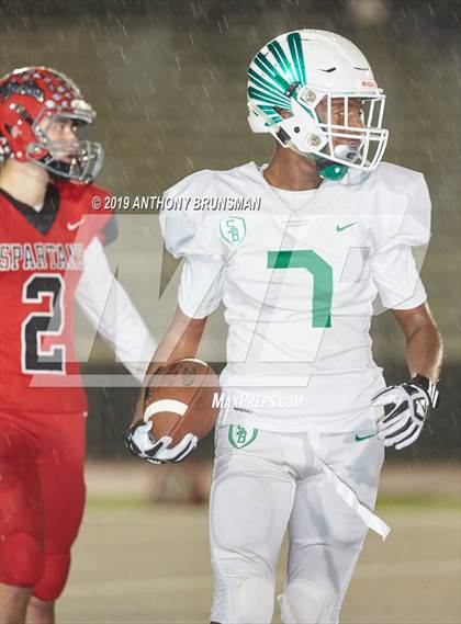 Thumbnail 1 in St. Bernard's vs. East Nicolaus (CIF Regional 6-AA Final) photogallery.