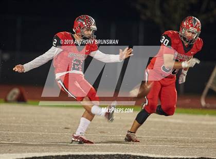 Thumbnail 2 in St. Bernard's vs. East Nicolaus (CIF Regional 6-AA Final) photogallery.